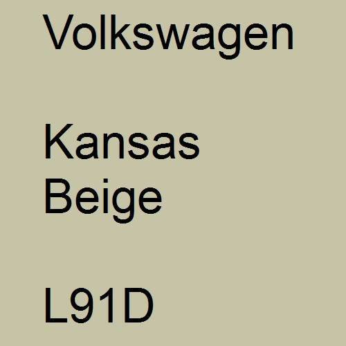 Volkswagen, Kansas Beige, L91D.